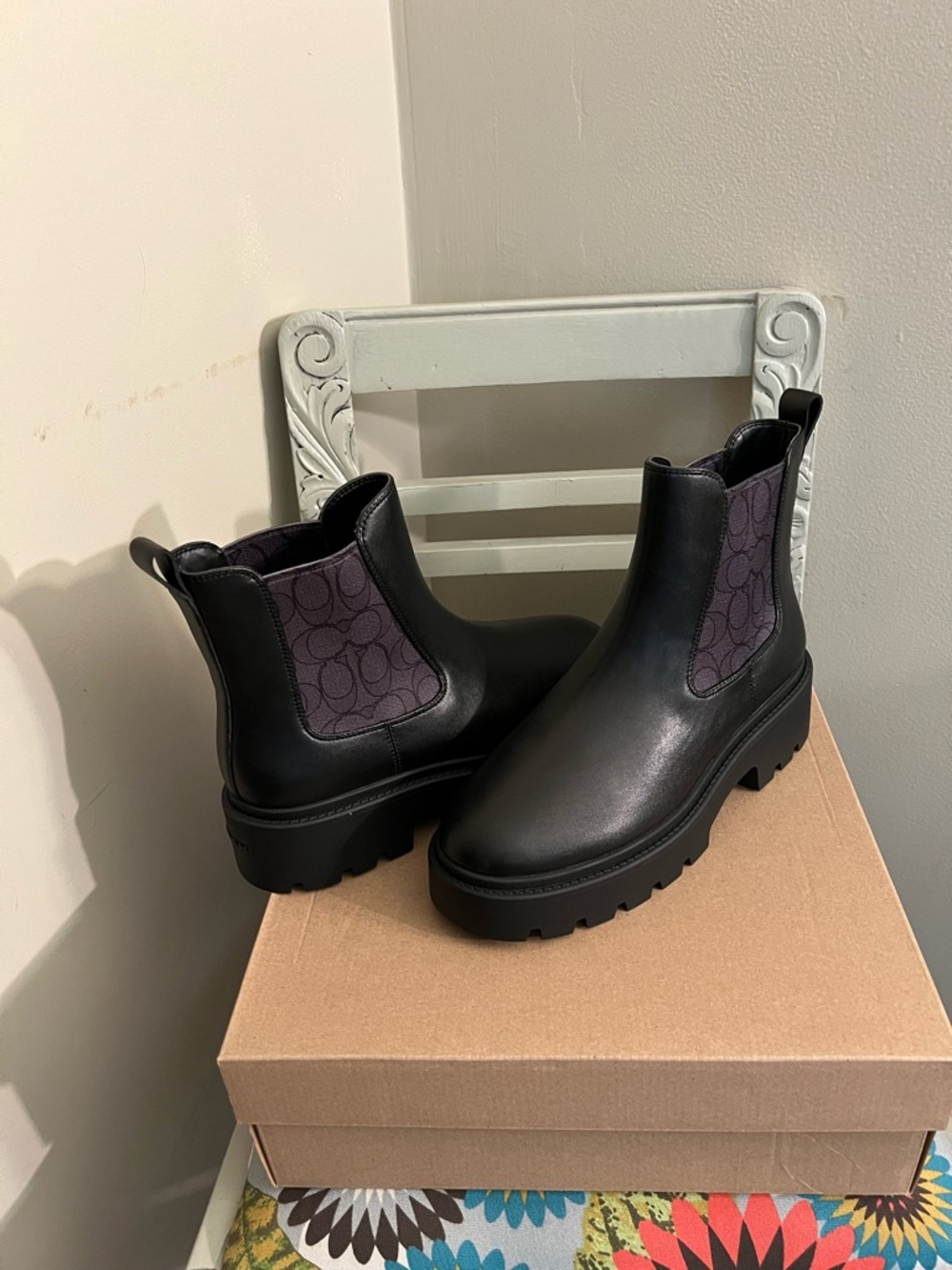 Coach Lucy Leather Boot